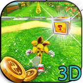 Super Sonic Runner Game Dash أيقونة