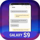 SMS Theme for Samsung Galaxy S9 - S9 Message on 9Apps