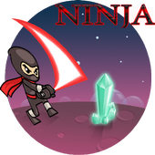 Ninja runing icon