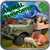 truck transporter games Animal icon