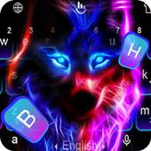 Neon Colorful Wolf on 9Apps