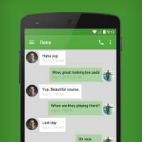 EvolveSMS Theme Green Hang on 9Apps