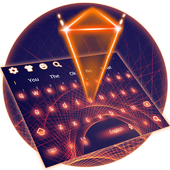 Digital 3D Abstract Cheetah Keyboard icon