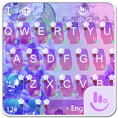 Paper of Flower Keyboard Theme icon