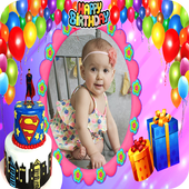 Happy Birthday Photo Frame icon