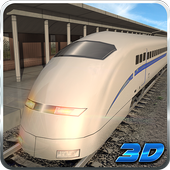 Bullet Train Subway Station 3D icon