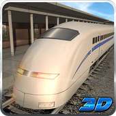 Bullet Train Subway Station 3D