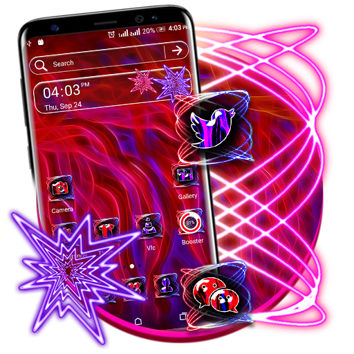 Visual Wave Art Theme icon