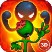 Sticky Man Zombie Fighting Epic Battle Simulator