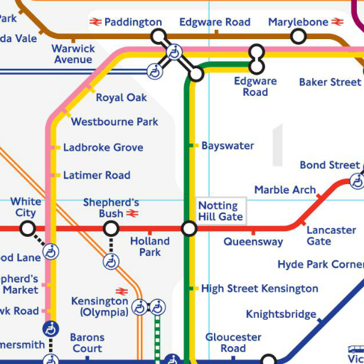 Tube Map: London Underground (Offline) icon