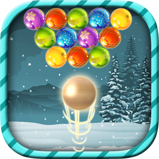 Christmas Bubble ball shooter icon