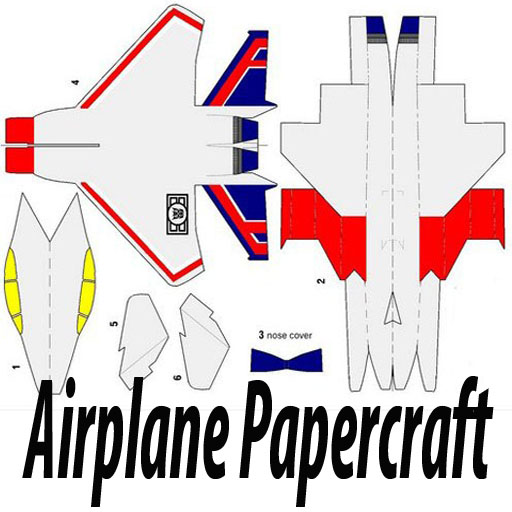 The Idea of Airplane Papercraf icon