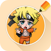 Draw Drawing Manga Legends Naruto Fighter icon