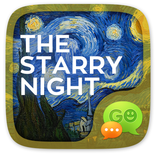 FREE GOSMS STARRY NIGHT THEME icon