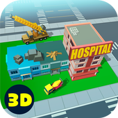 Block Hospital Craft and Build icon