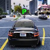 Modern Car Parking : School Driving Simulator Game icon