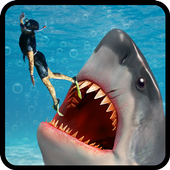 Scary Shark Evolution 3D icon