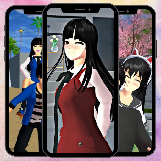 Sakura School Wallpaper icon