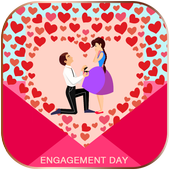 Engagement Invitation Card Maker icon