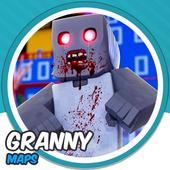 New horror maps for minecraft pe granny icon