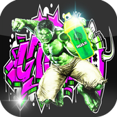 Adventure subway:monster hulk dash icon