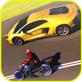 moto superbike rider icon