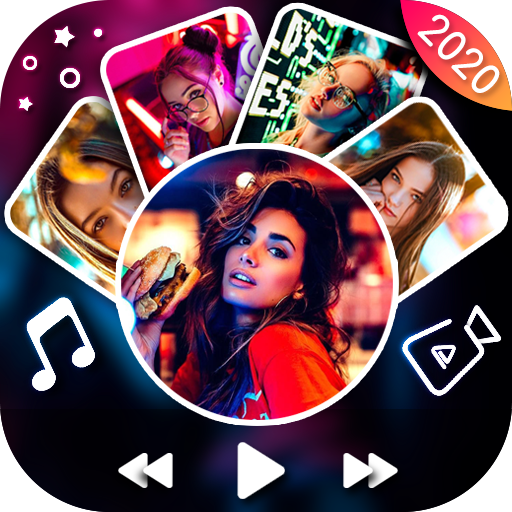 Photo Video Maker with Music and Song - Slideshow icon