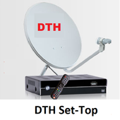 DTH Set-Top Box Connection icon
