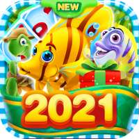 solitaire lovely fish: Tripeaks