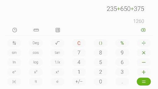 Samsung Calculator screenshot 3