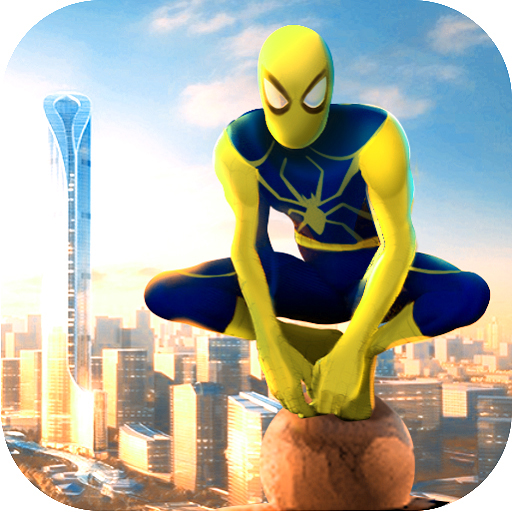 Spider Rope Hero Gangster City icon