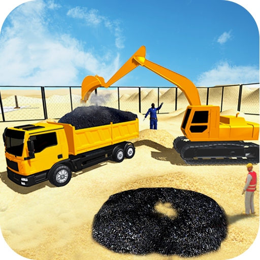 Real City Road Construction 3D icon