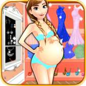 Pregnant Cherryl shopping