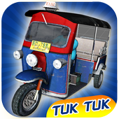 TukTuk : Crazy Taxi Racer 3D icon