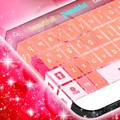 Pink Change Keyboard Theme icon