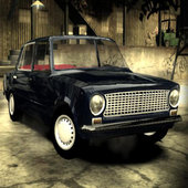 Space Old Car Drift Game icon