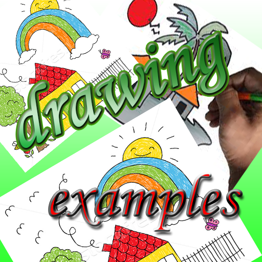 Drawing examples and excercice icon