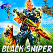 Black Sniper Gun War icon
