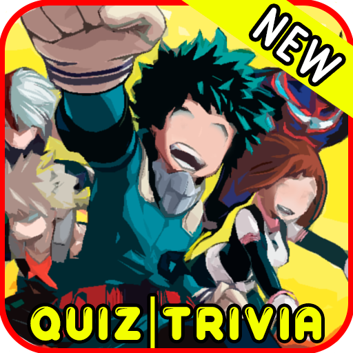 BNHA Boku No Hero Anime héroes Quiz Academy Game icon