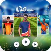 Cricket Photo Video Maker :IPL