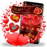 Valentine Heart Launcher Theme on 9Apps