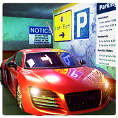 Luxury Car Garage Parking 2017 icon