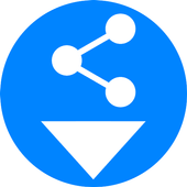 Share &amp; Download icon