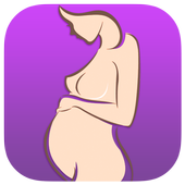 baby heartbeat monitor : fetal heart rate icon