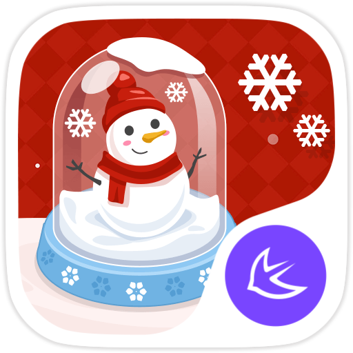 Merry Christmas Cute Snowman -- APUS theme icon
