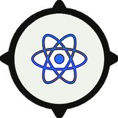 Learn react js | react js tutorials | react.js icon