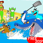 Oggy Jump and Cockroaches Run icon