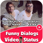 Funny Dialog Video Status - All Dialogue videos icon
