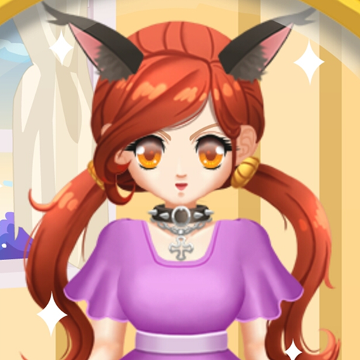 Cat girl fashion dressup icon