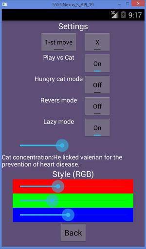 Tic tac toe vs Cat. screenshot 5